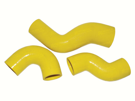 Silicone Intercooler Hose Kit - Yellow - Britpart DA3173